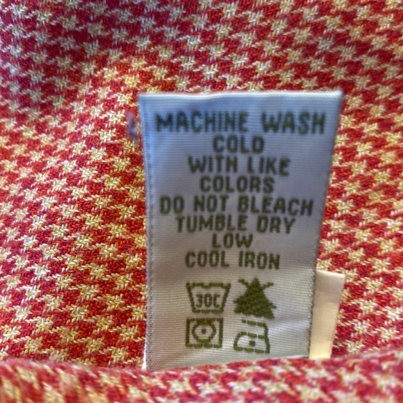 Mens Orvis plaid  long sleeve shirt size Large - Picture 7 of 8